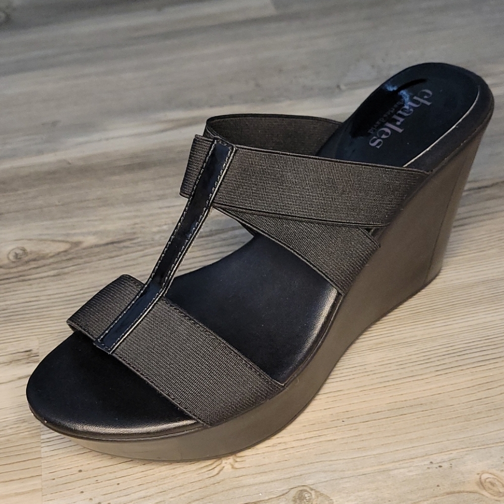 Like NEW black wedges 7.5